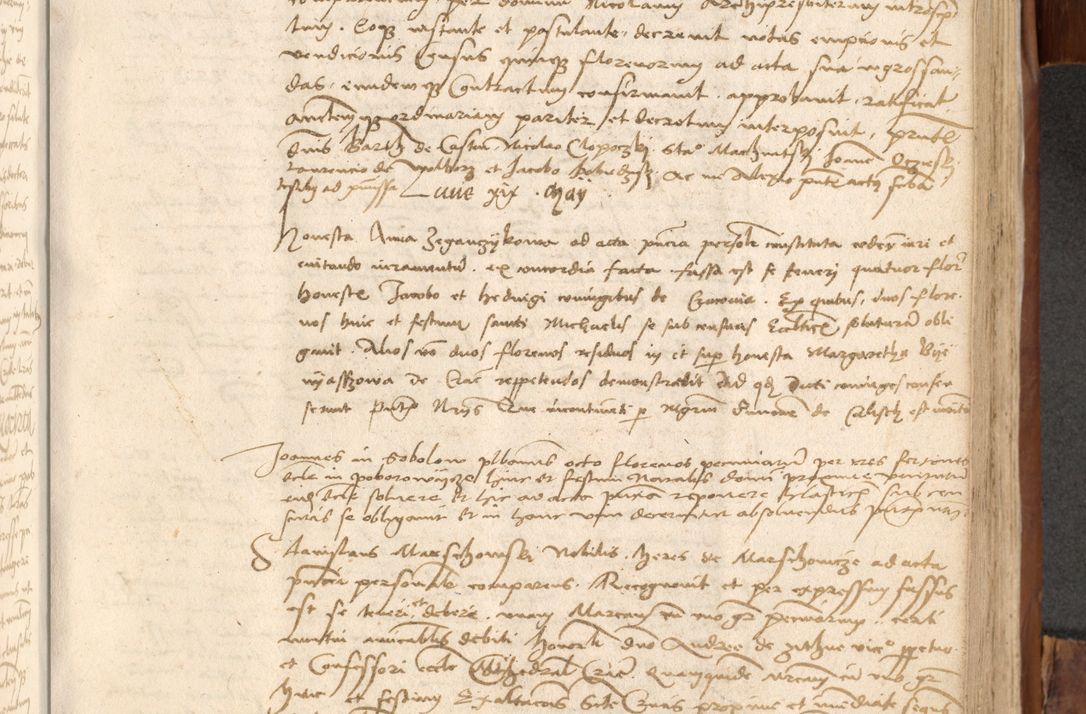 Zdjęcie nr 580 dla obiektu archiwalnego: Acta obligationum coram reverendo patre domino Thoma Rosnowsky canonico et officiali generali Cracoviensi ad annum Domini 1518
