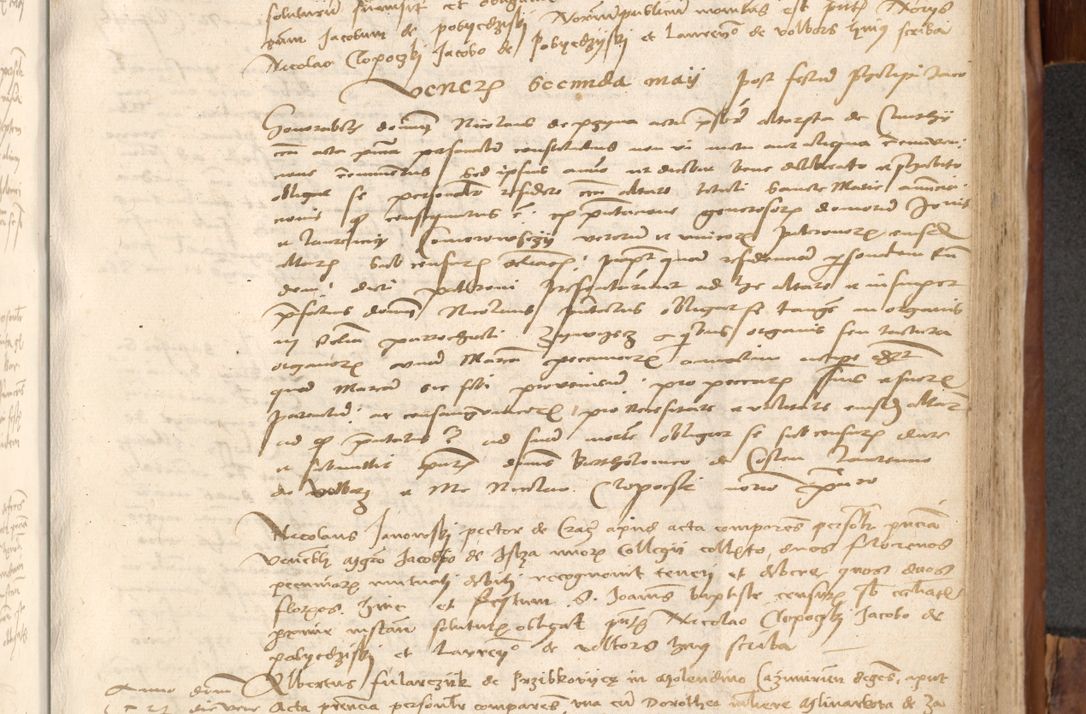 Zdjęcie nr 572 dla obiektu archiwalnego: Acta obligationum coram reverendo patre domino Thoma Rosnowsky canonico et officiali generali Cracoviensi ad annum Domini 1518