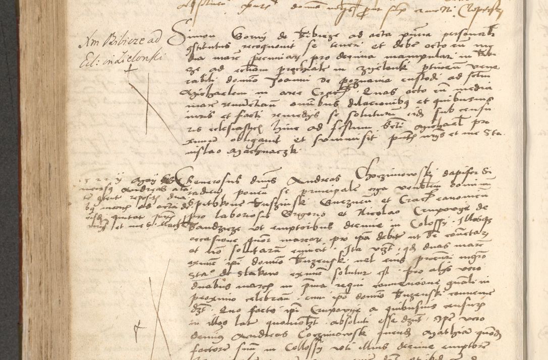 Zdjęcie nr 573 dla obiektu archiwalnego: Acta obligationum coram reverendo patre domino Thoma Rosnowsky canonico et officiali generali Cracoviensi ad annum Domini 1518