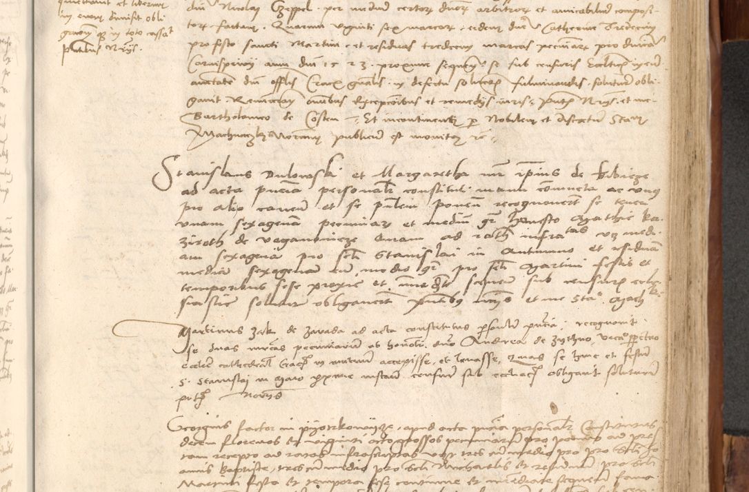 Zdjęcie nr 568 dla obiektu archiwalnego: Acta obligationum coram reverendo patre domino Thoma Rosnowsky canonico et officiali generali Cracoviensi ad annum Domini 1518