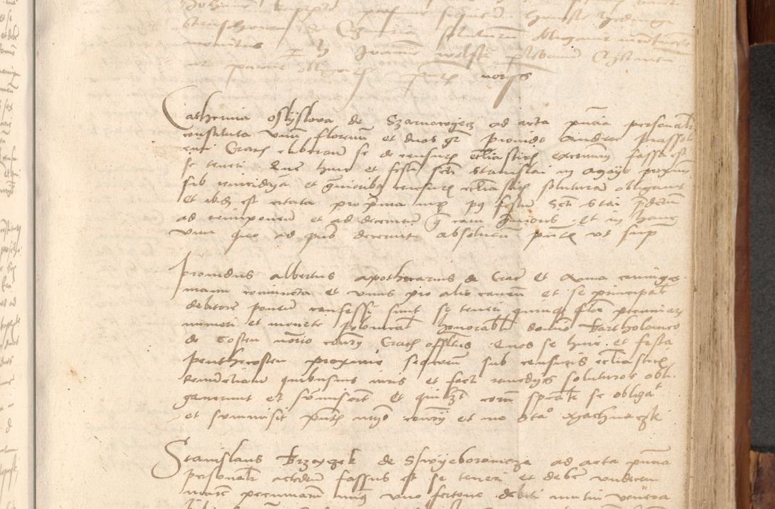 Zdjęcie nr 564 dla obiektu archiwalnego: Acta obligationum coram reverendo patre domino Thoma Rosnowsky canonico et officiali generali Cracoviensi ad annum Domini 1518