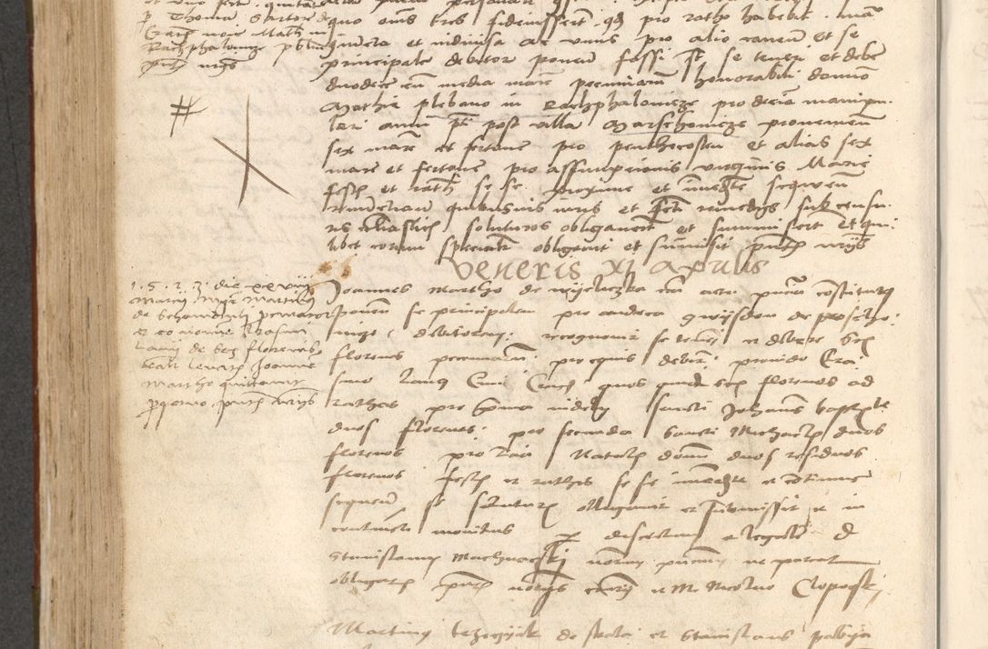 Zdjęcie nr 563 dla obiektu archiwalnego: Acta obligationum coram reverendo patre domino Thoma Rosnowsky canonico et officiali generali Cracoviensi ad annum Domini 1518