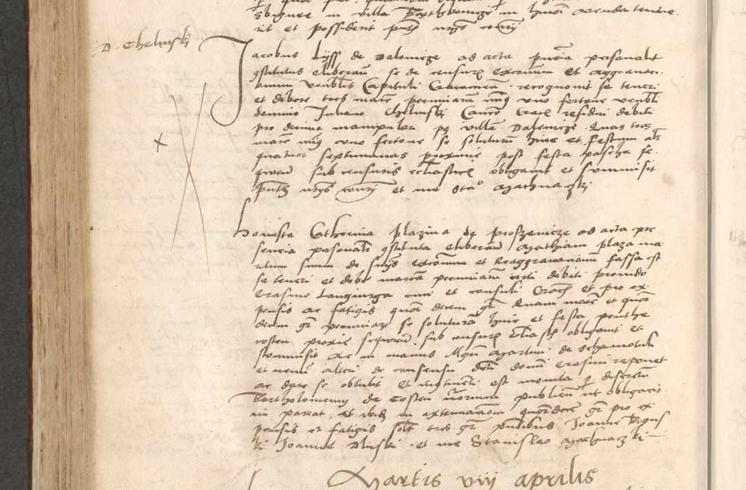 Zdjęcie nr 559 dla obiektu archiwalnego: Acta obligationum coram reverendo patre domino Thoma Rosnowsky canonico et officiali generali Cracoviensi ad annum Domini 1518