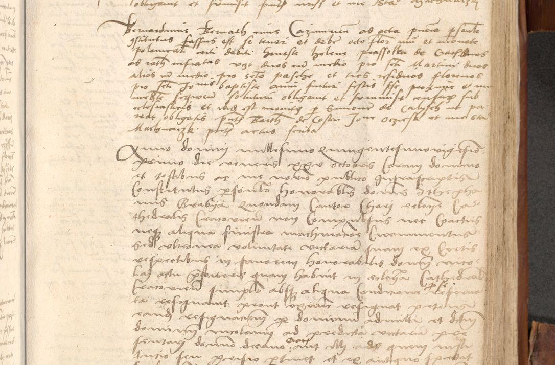 Zdjęcie nr 544 dla obiektu archiwalnego: Acta obligationum coram reverendo patre domino Thoma Rosnowsky canonico et officiali generali Cracoviensi ad annum Domini 1518