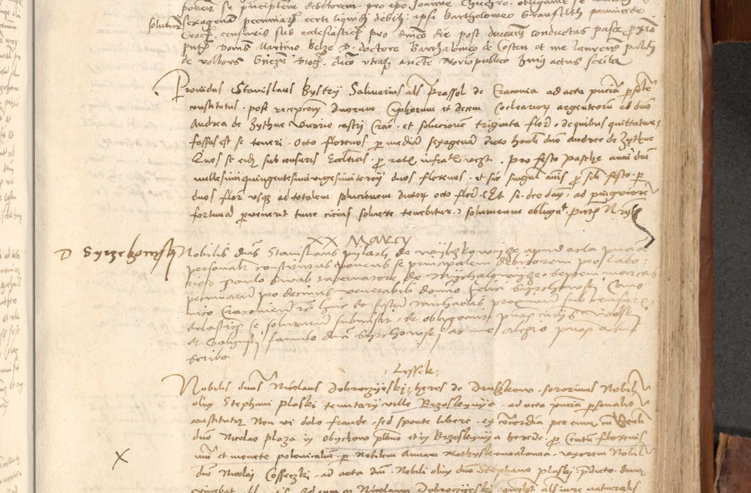 Zdjęcie nr 546 dla obiektu archiwalnego: Acta obligationum coram reverendo patre domino Thoma Rosnowsky canonico et officiali generali Cracoviensi ad annum Domini 1518