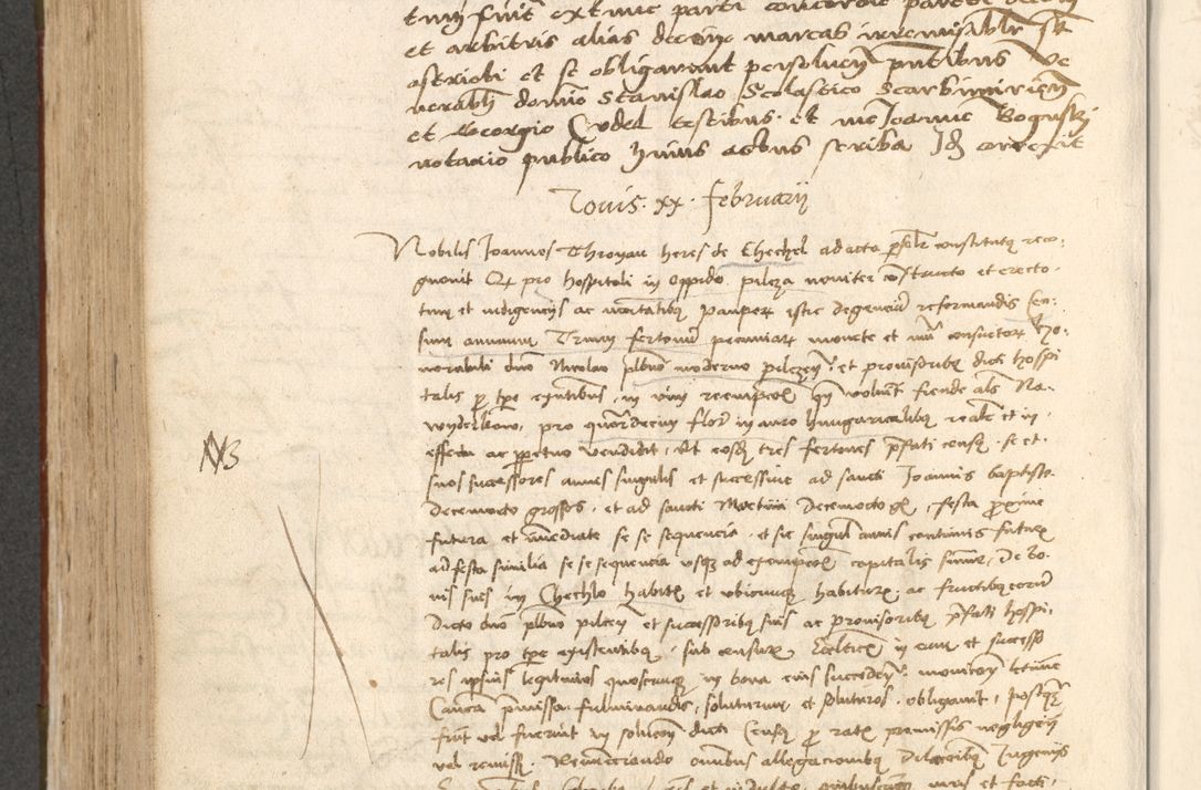 Zdjęcie nr 537 dla obiektu archiwalnego: Acta obligationum coram reverendo patre domino Thoma Rosnowsky canonico et officiali generali Cracoviensi ad annum Domini 1518