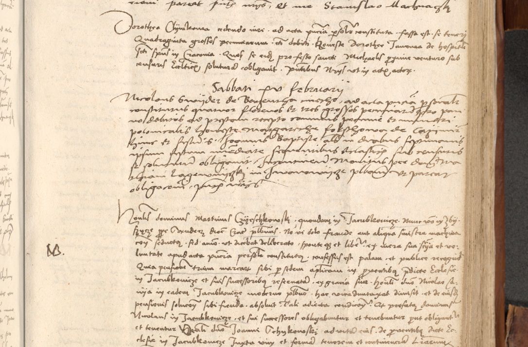 Zdjęcie nr 534 dla obiektu archiwalnego: Acta obligationum coram reverendo patre domino Thoma Rosnowsky canonico et officiali generali Cracoviensi ad annum Domini 1518