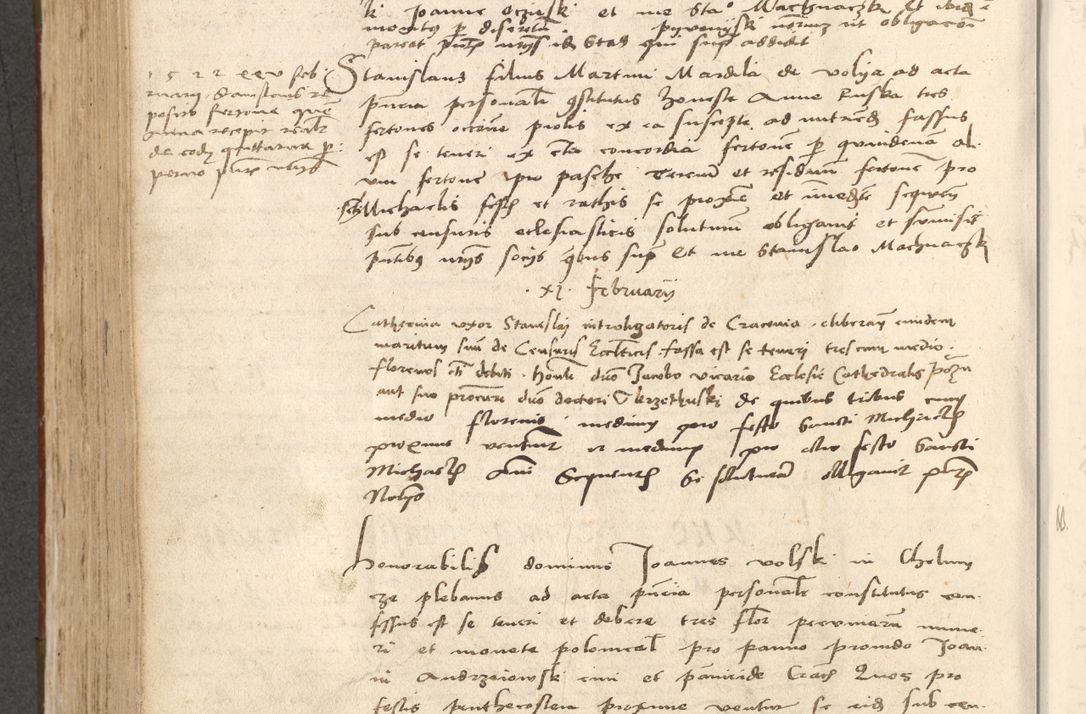 Zdjęcie nr 533 dla obiektu archiwalnego: Acta obligationum coram reverendo patre domino Thoma Rosnowsky canonico et officiali generali Cracoviensi ad annum Domini 1518