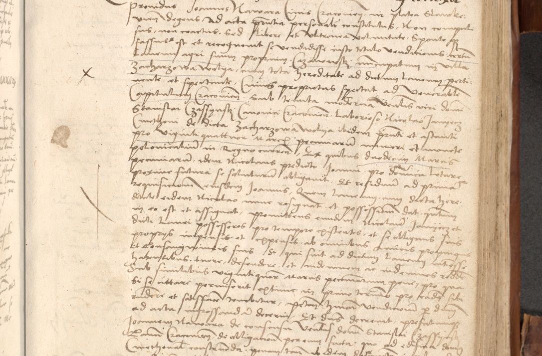 Zdjęcie nr 528 dla obiektu archiwalnego: Acta obligationum coram reverendo patre domino Thoma Rosnowsky canonico et officiali generali Cracoviensi ad annum Domini 1518