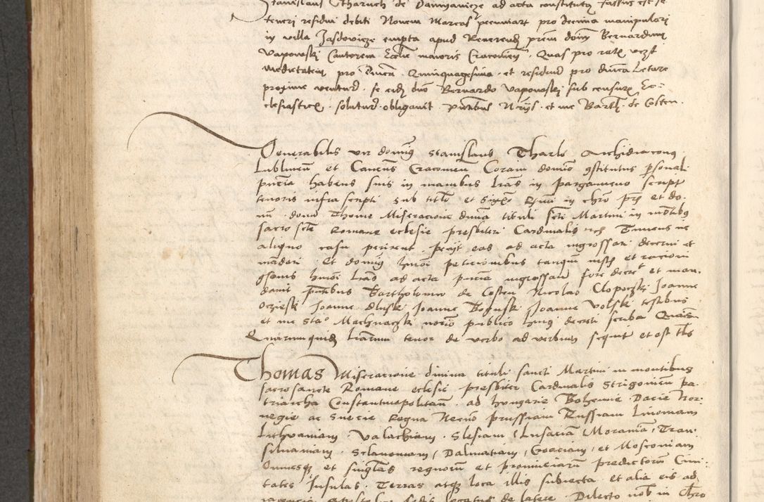 Zdjęcie nr 525 dla obiektu archiwalnego: Acta obligationum coram reverendo patre domino Thoma Rosnowsky canonico et officiali generali Cracoviensi ad annum Domini 1518