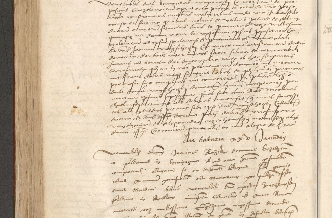 Zdjęcie nr 523 dla obiektu archiwalnego: Acta obligationum coram reverendo patre domino Thoma Rosnowsky canonico et officiali generali Cracoviensi ad annum Domini 1518