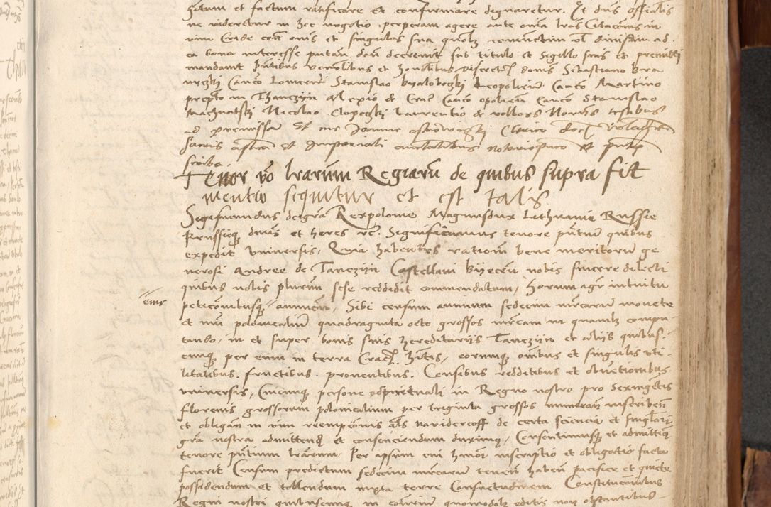 Zdjęcie nr 522 dla obiektu archiwalnego: Acta obligationum coram reverendo patre domino Thoma Rosnowsky canonico et officiali generali Cracoviensi ad annum Domini 1518