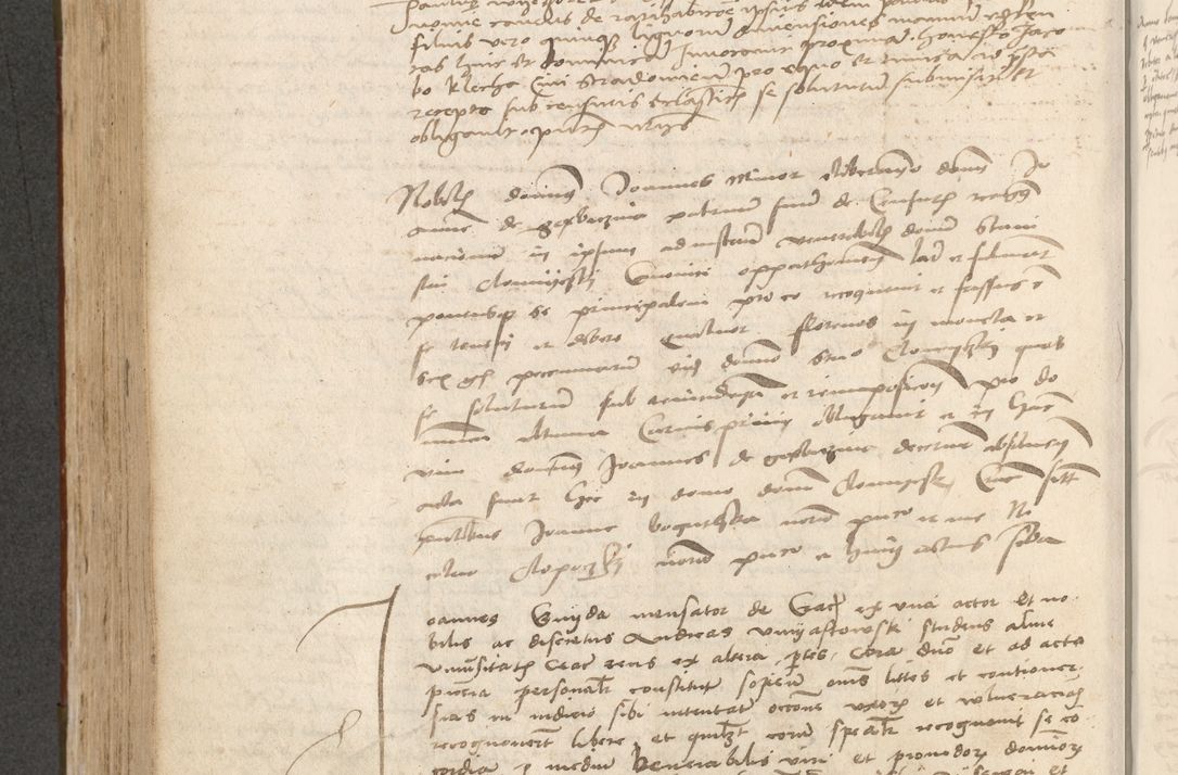 Zdjęcie nr 505 dla obiektu archiwalnego: Acta obligationum coram reverendo patre domino Thoma Rosnowsky canonico et officiali generali Cracoviensi ad annum Domini 1518