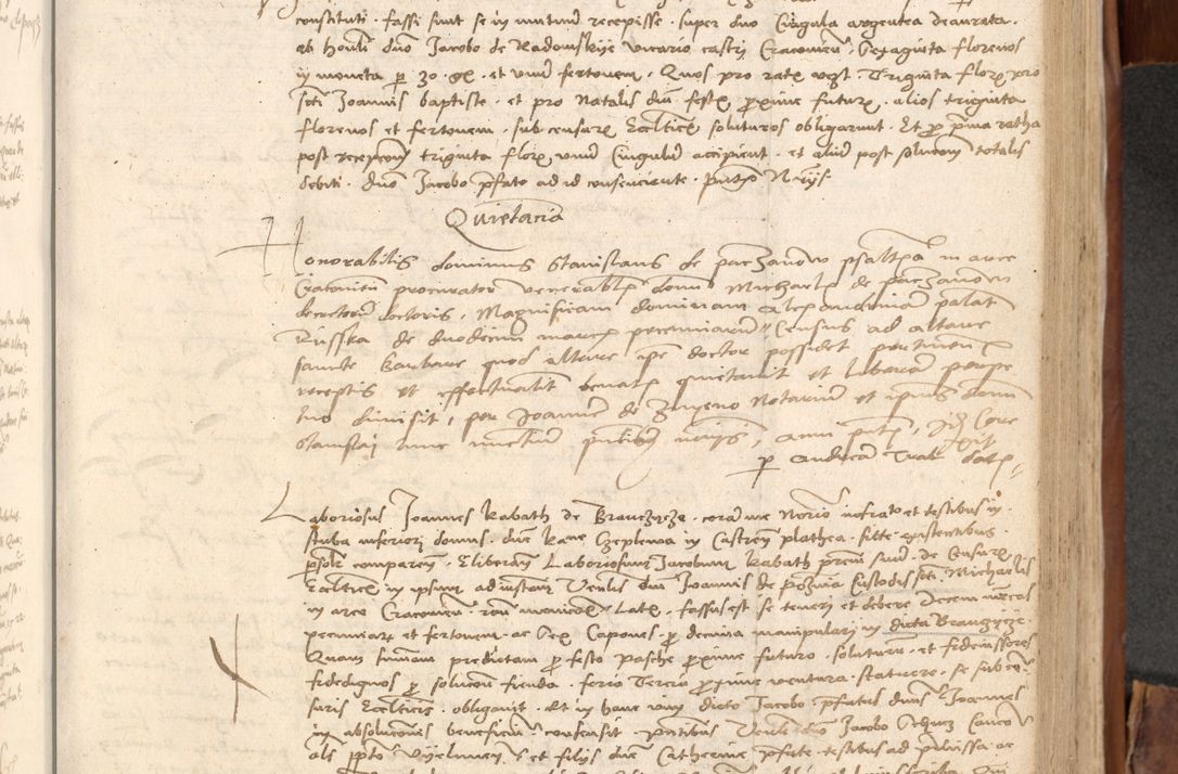 Zdjęcie nr 504 dla obiektu archiwalnego: Acta obligationum coram reverendo patre domino Thoma Rosnowsky canonico et officiali generali Cracoviensi ad annum Domini 1518