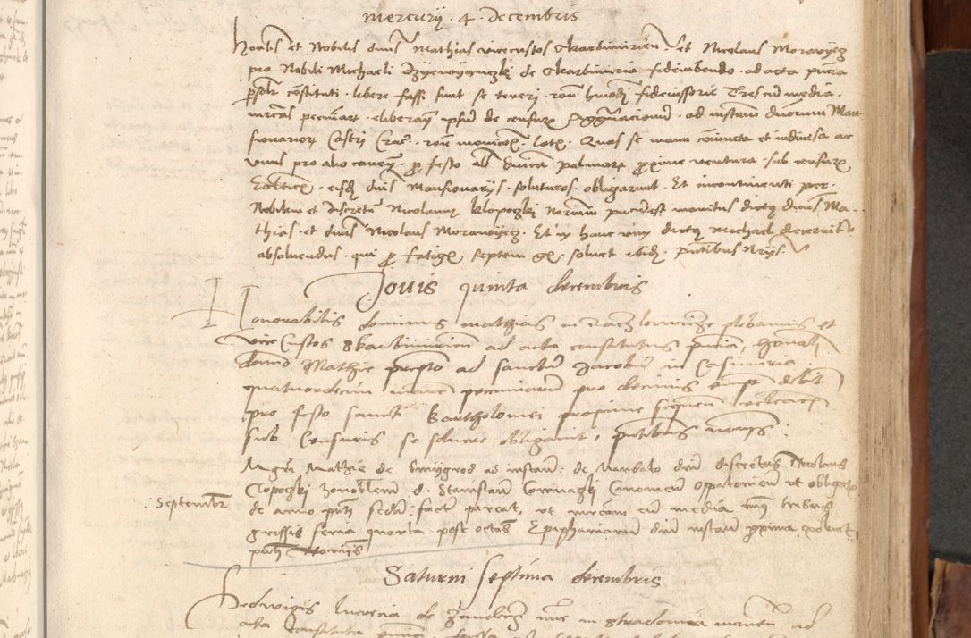 Zdjęcie nr 502 dla obiektu archiwalnego: Acta obligationum coram reverendo patre domino Thoma Rosnowsky canonico et officiali generali Cracoviensi ad annum Domini 1518
