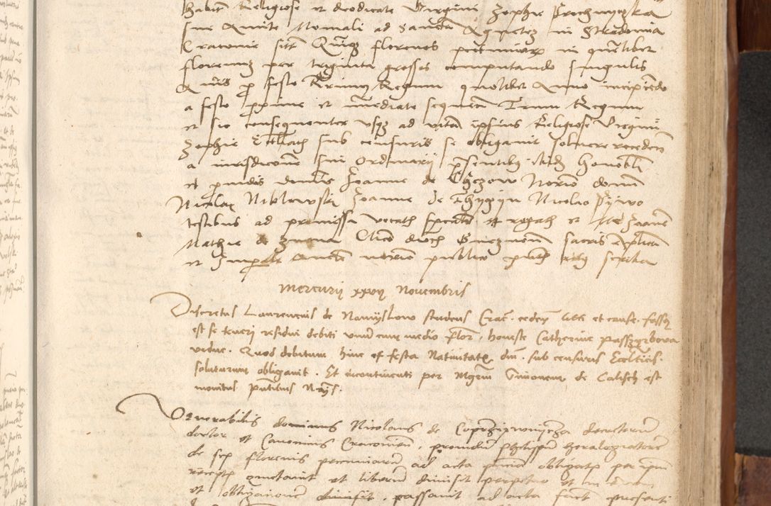 Zdjęcie nr 500 dla obiektu archiwalnego: Acta obligationum coram reverendo patre domino Thoma Rosnowsky canonico et officiali generali Cracoviensi ad annum Domini 1518