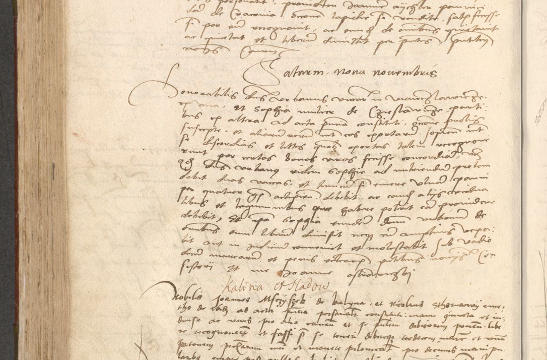 Zdjęcie nr 495 dla obiektu archiwalnego: Acta obligationum coram reverendo patre domino Thoma Rosnowsky canonico et officiali generali Cracoviensi ad annum Domini 1518