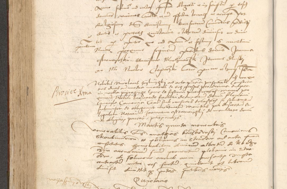 Zdjęcie nr 493 dla obiektu archiwalnego: Acta obligationum coram reverendo patre domino Thoma Rosnowsky canonico et officiali generali Cracoviensi ad annum Domini 1518