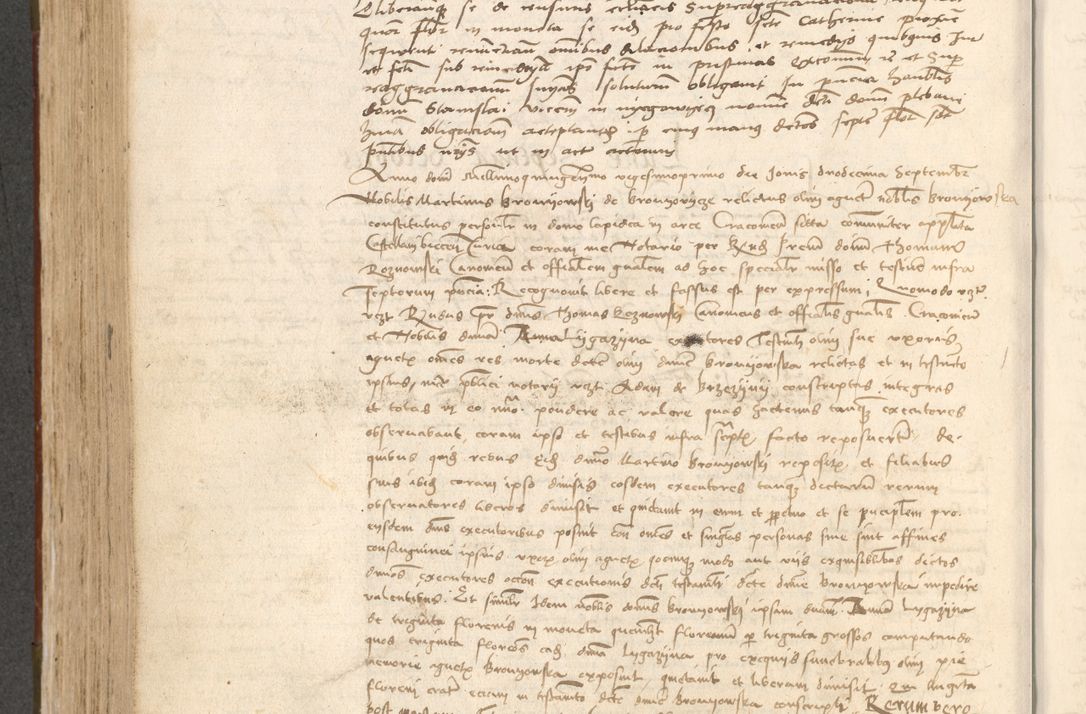 Zdjęcie nr 485 dla obiektu archiwalnego: Acta obligationum coram reverendo patre domino Thoma Rosnowsky canonico et officiali generali Cracoviensi ad annum Domini 1518