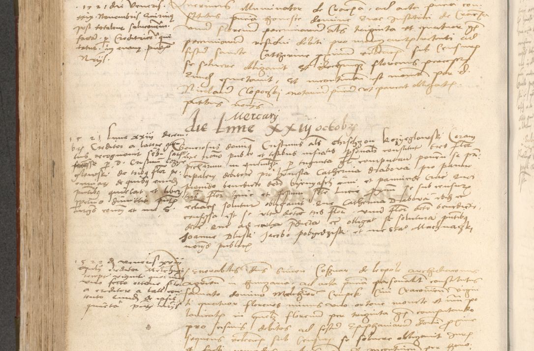 Zdjęcie nr 487 dla obiektu archiwalnego: Acta obligationum coram reverendo patre domino Thoma Rosnowsky canonico et officiali generali Cracoviensi ad annum Domini 1518