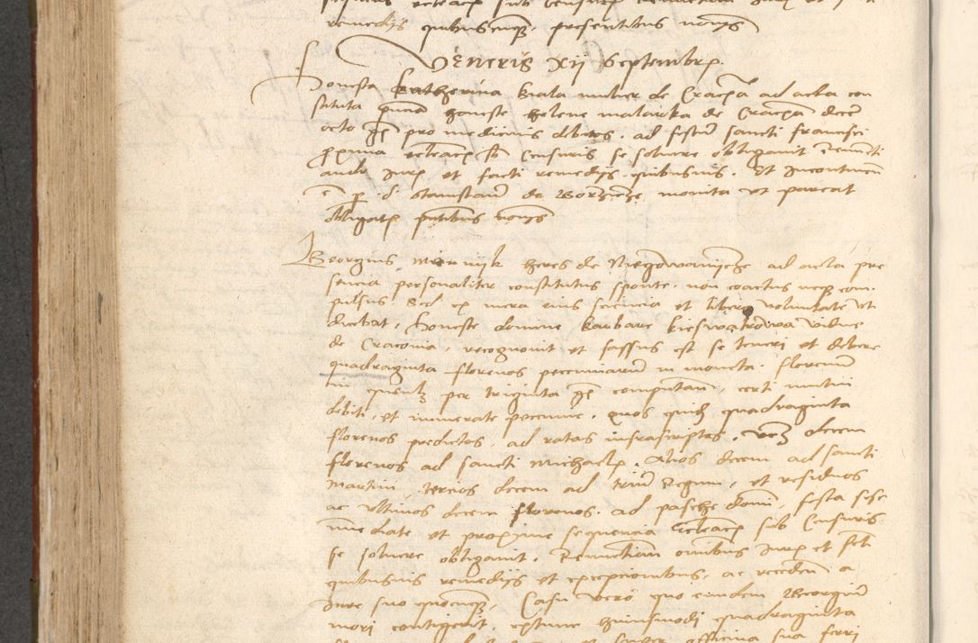 Zdjęcie nr 481 dla obiektu archiwalnego: Acta obligationum coram reverendo patre domino Thoma Rosnowsky canonico et officiali generali Cracoviensi ad annum Domini 1518