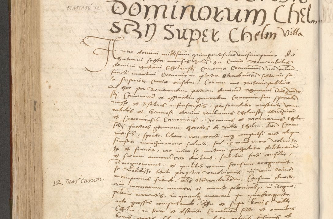 Zdjęcie nr 467 dla obiektu archiwalnego: Acta obligationum coram reverendo patre domino Thoma Rosnowsky canonico et officiali generali Cracoviensi ad annum Domini 1518