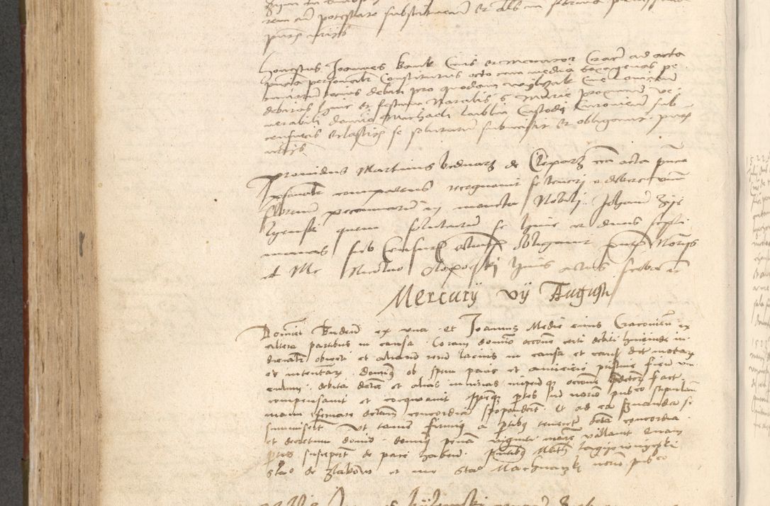 Zdjęcie nr 465 dla obiektu archiwalnego: Acta obligationum coram reverendo patre domino Thoma Rosnowsky canonico et officiali generali Cracoviensi ad annum Domini 1518