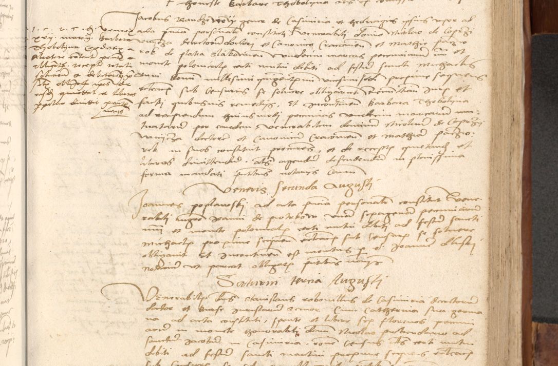 Zdjęcie nr 464 dla obiektu archiwalnego: Acta obligationum coram reverendo patre domino Thoma Rosnowsky canonico et officiali generali Cracoviensi ad annum Domini 1518