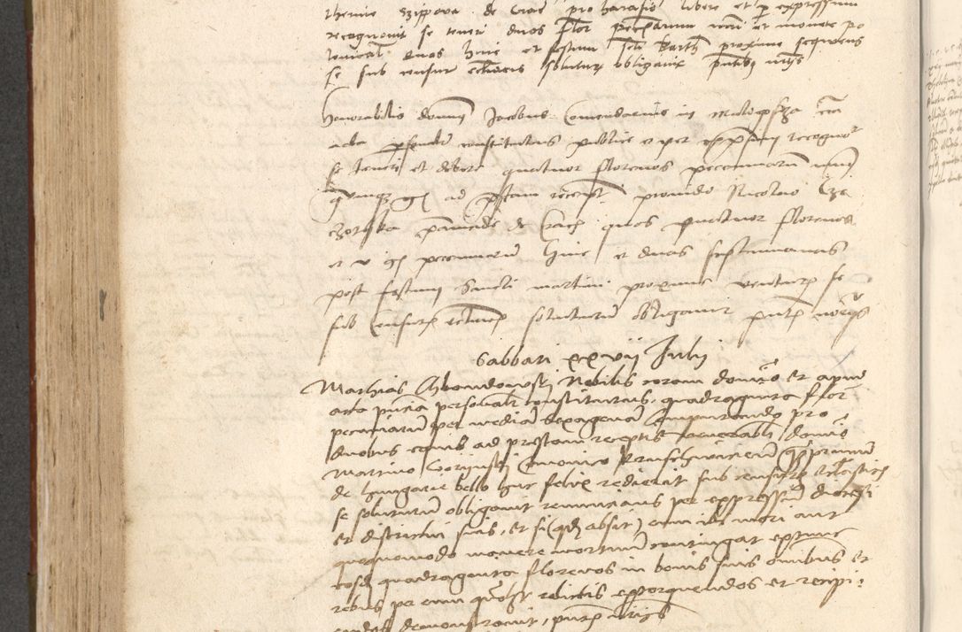 Zdjęcie nr 463 dla obiektu archiwalnego: Acta obligationum coram reverendo patre domino Thoma Rosnowsky canonico et officiali generali Cracoviensi ad annum Domini 1518