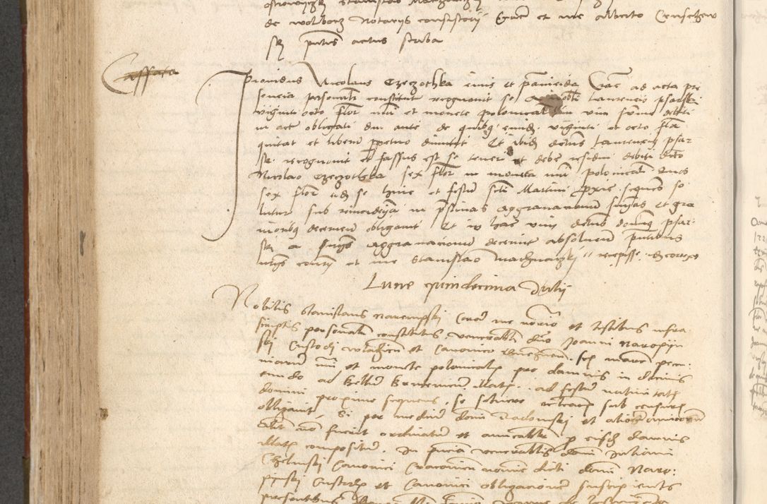 Zdjęcie nr 461 dla obiektu archiwalnego: Acta obligationum coram reverendo patre domino Thoma Rosnowsky canonico et officiali generali Cracoviensi ad annum Domini 1518