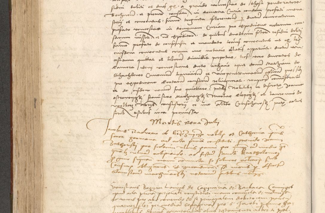 Zdjęcie nr 459 dla obiektu archiwalnego: Acta obligationum coram reverendo patre domino Thoma Rosnowsky canonico et officiali generali Cracoviensi ad annum Domini 1518