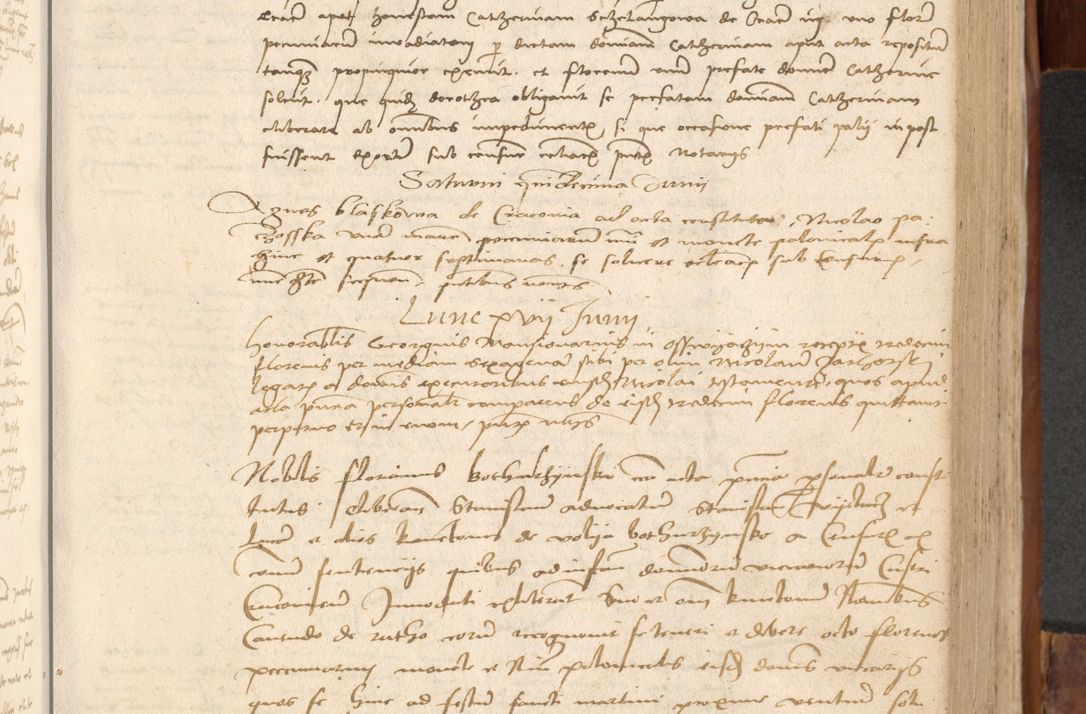 Zdjęcie nr 448 dla obiektu archiwalnego: Acta obligationum coram reverendo patre domino Thoma Rosnowsky canonico et officiali generali Cracoviensi ad annum Domini 1518