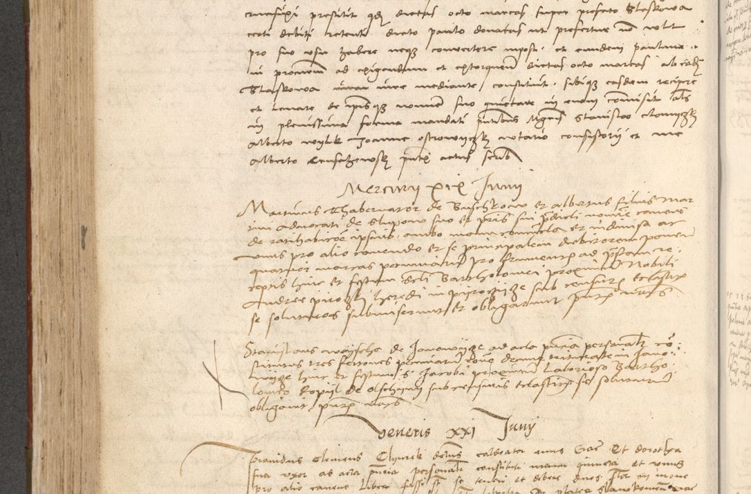 Zdjęcie nr 449 dla obiektu archiwalnego: Acta obligationum coram reverendo patre domino Thoma Rosnowsky canonico et officiali generali Cracoviensi ad annum Domini 1518