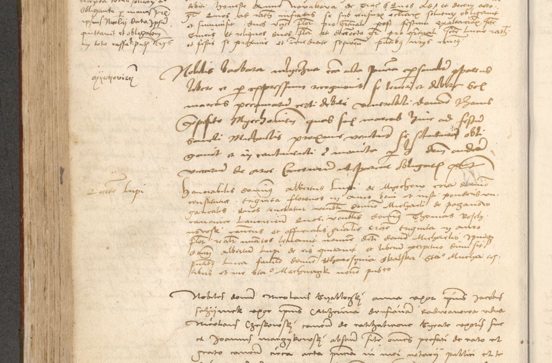 Zdjęcie nr 447 dla obiektu archiwalnego: Acta obligationum coram reverendo patre domino Thoma Rosnowsky canonico et officiali generali Cracoviensi ad annum Domini 1518