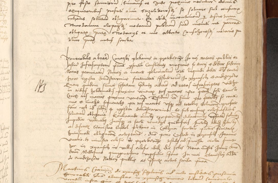 Zdjęcie nr 446 dla obiektu archiwalnego: Acta obligationum coram reverendo patre domino Thoma Rosnowsky canonico et officiali generali Cracoviensi ad annum Domini 1518