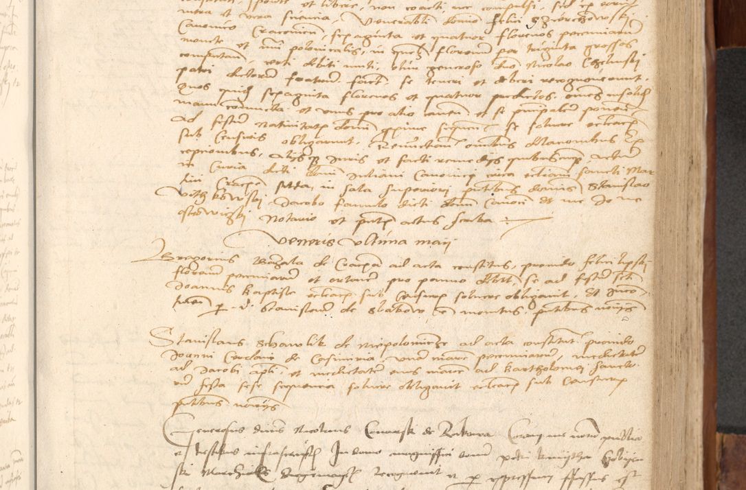 Zdjęcie nr 444 dla obiektu archiwalnego: Acta obligationum coram reverendo patre domino Thoma Rosnowsky canonico et officiali generali Cracoviensi ad annum Domini 1518