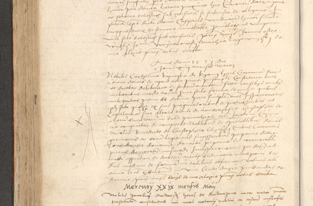 Zdjęcie nr 443 dla obiektu archiwalnego: Acta obligationum coram reverendo patre domino Thoma Rosnowsky canonico et officiali generali Cracoviensi ad annum Domini 1518