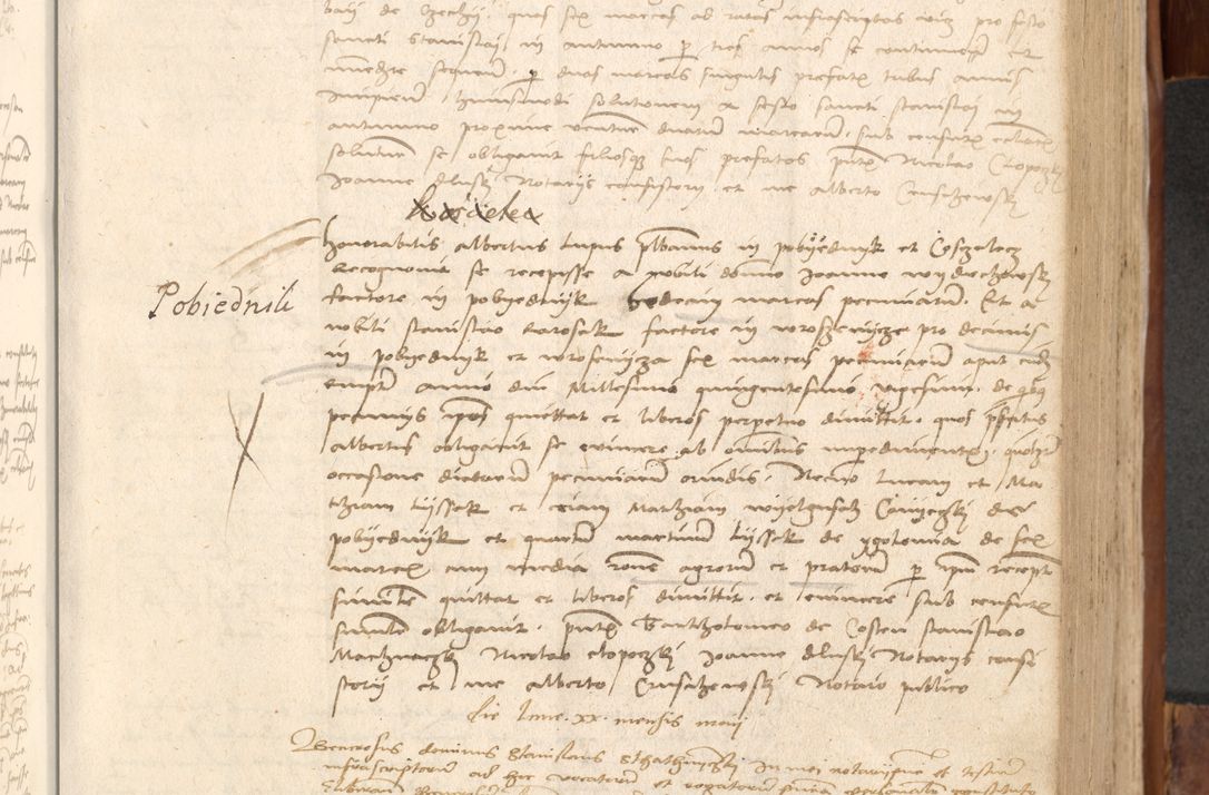 Zdjęcie nr 436 dla obiektu archiwalnego: Acta obligationum coram reverendo patre domino Thoma Rosnowsky canonico et officiali generali Cracoviensi ad annum Domini 1518