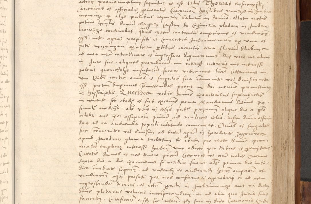 Zdjęcie nr 430 dla obiektu archiwalnego: Acta obligationum coram reverendo patre domino Thoma Rosnowsky canonico et officiali generali Cracoviensi ad annum Domini 1518