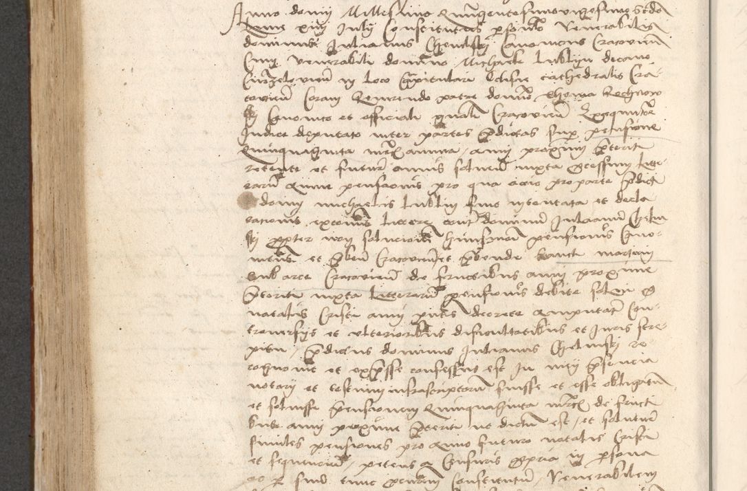 Zdjęcie nr 609 dla obiektu archiwalnego: Acta obligationum coram reverendo patre domino Thoma Rosnowsky canonico et officiali generali Cracoviensi ad annum Domini 1518