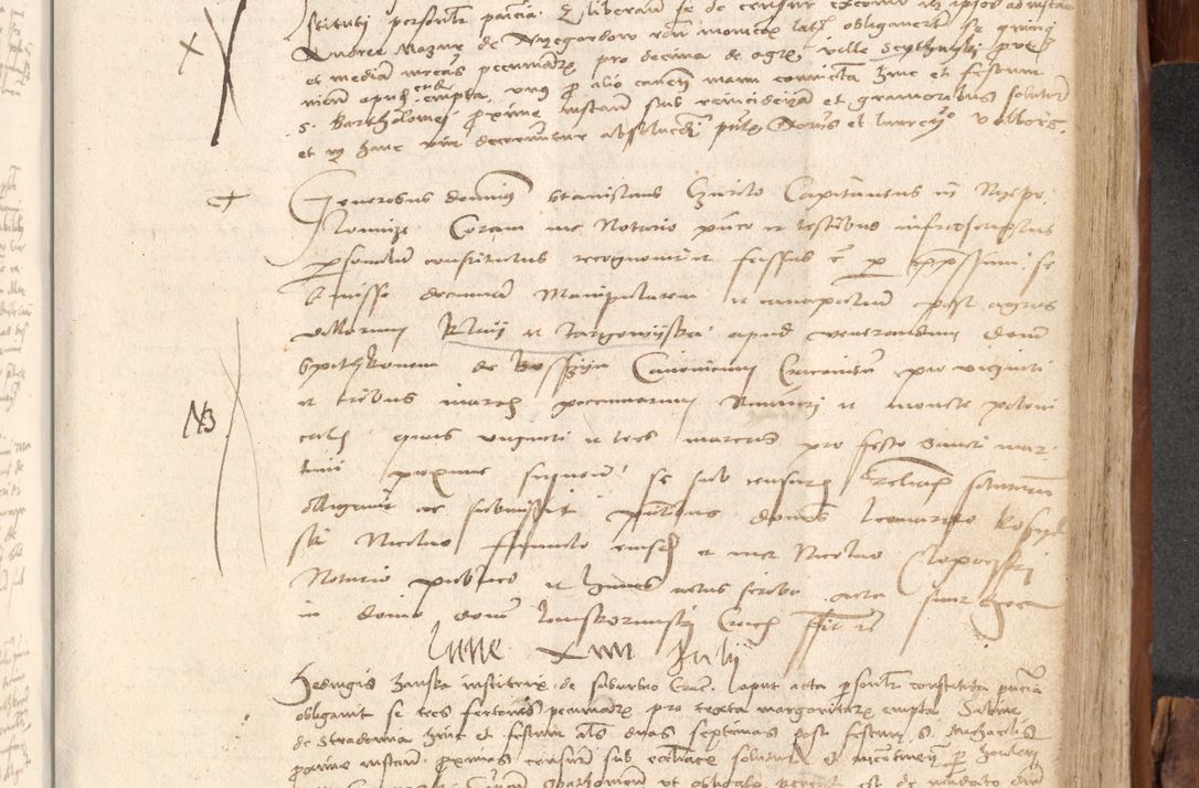Zdjęcie nr 606 dla obiektu archiwalnego: Acta obligationum coram reverendo patre domino Thoma Rosnowsky canonico et officiali generali Cracoviensi ad annum Domini 1518