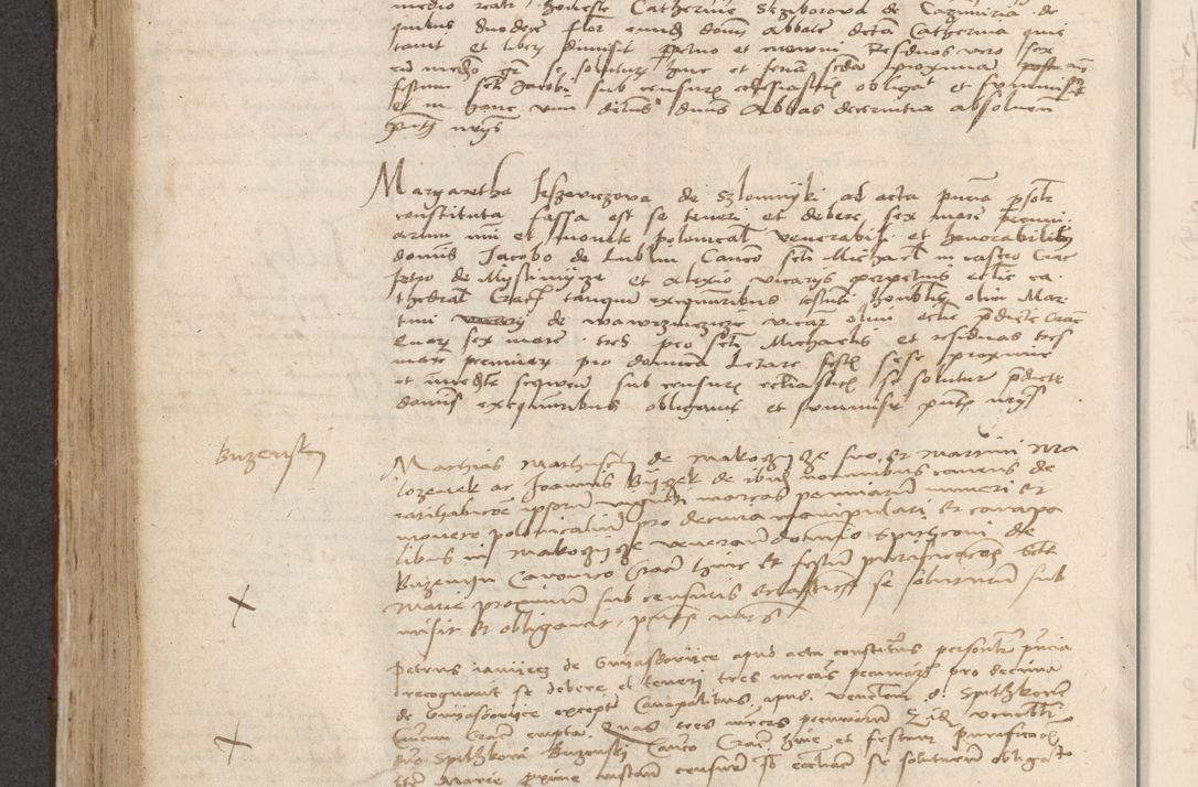 Zdjęcie nr 605 dla obiektu archiwalnego: Acta obligationum coram reverendo patre domino Thoma Rosnowsky canonico et officiali generali Cracoviensi ad annum Domini 1518