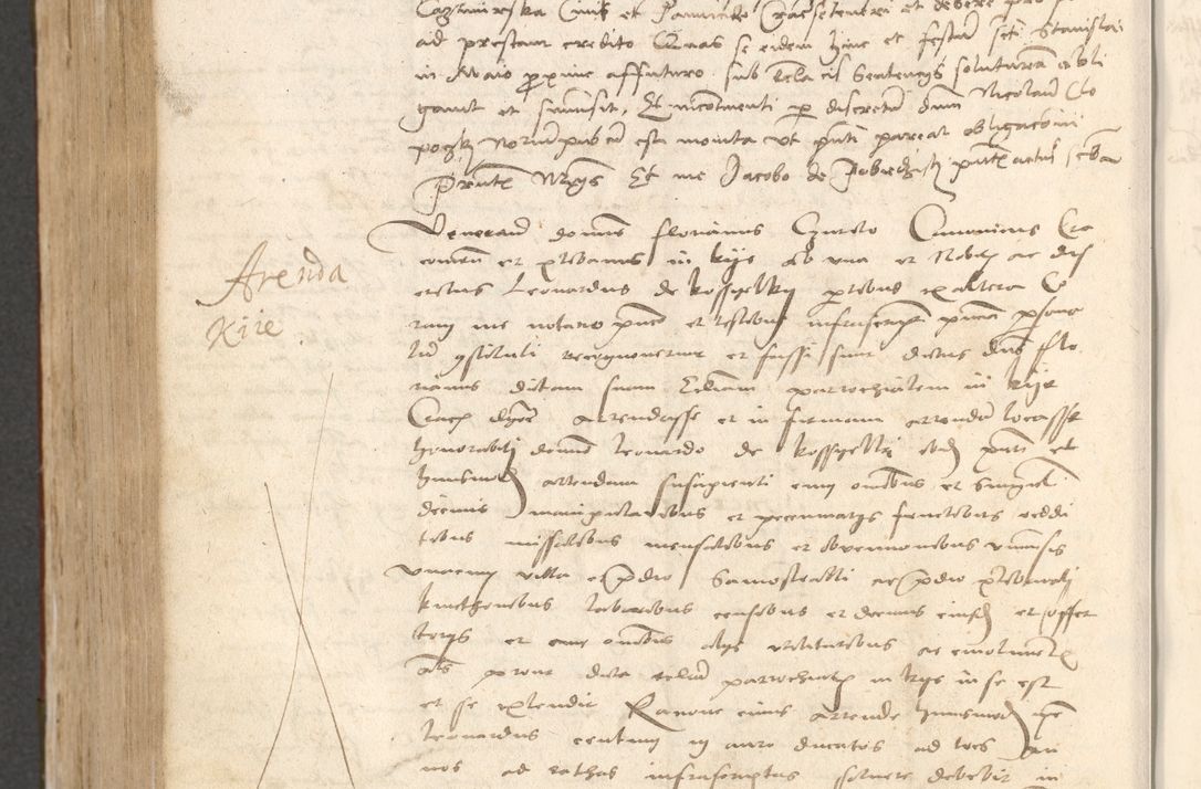 Zdjęcie nr 801 dla obiektu archiwalnego: Acta obligationum coram reverendo patre domino Thoma Rosnowsky canonico et officiali generali Cracoviensi ad annum Domini 1518