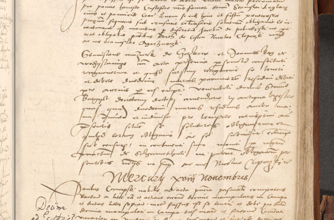 Zdjęcie nr 788 dla obiektu archiwalnego: Acta obligationum coram reverendo patre domino Thoma Rosnowsky canonico et officiali generali Cracoviensi ad annum Domini 1518