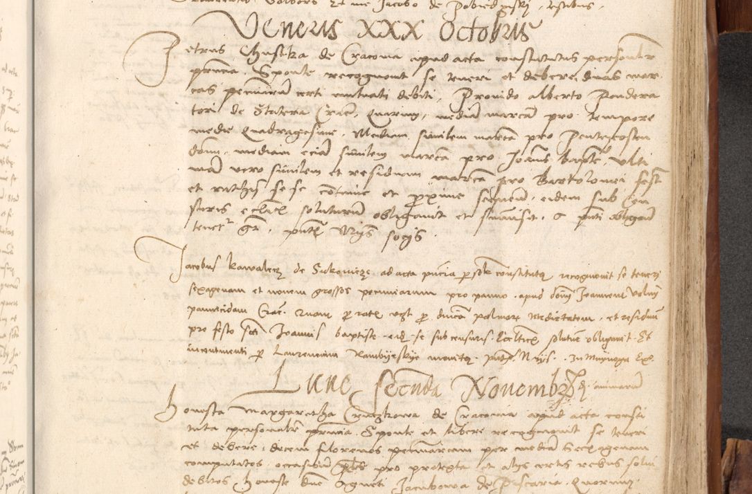 Zdjęcie nr 784 dla obiektu archiwalnego: Acta obligationum coram reverendo patre domino Thoma Rosnowsky canonico et officiali generali Cracoviensi ad annum Domini 1518