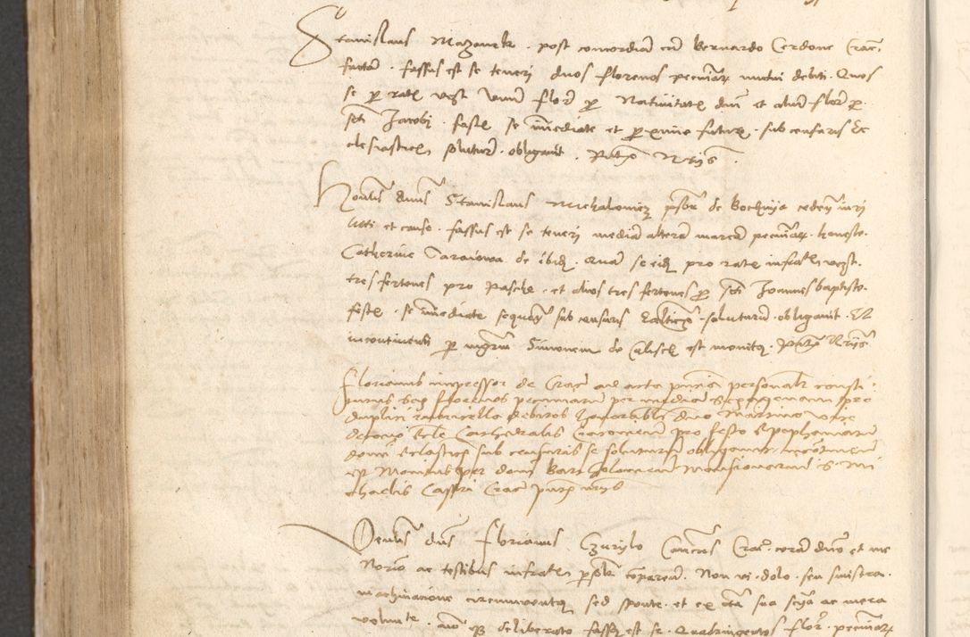 Zdjęcie nr 777 dla obiektu archiwalnego: Acta obligationum coram reverendo patre domino Thoma Rosnowsky canonico et officiali generali Cracoviensi ad annum Domini 1518