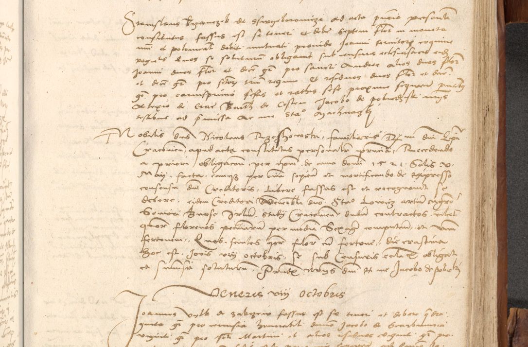 Zdjęcie nr 776 dla obiektu archiwalnego: Acta obligationum coram reverendo patre domino Thoma Rosnowsky canonico et officiali generali Cracoviensi ad annum Domini 1518
