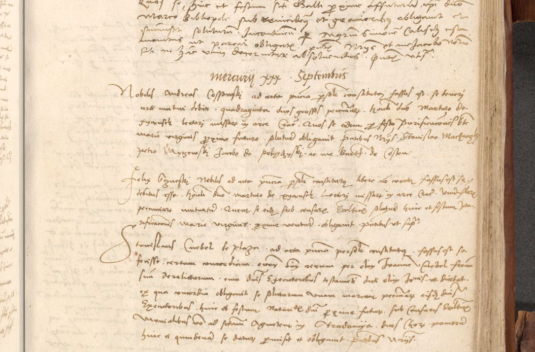 Zdjęcie nr 774 dla obiektu archiwalnego: Acta obligationum coram reverendo patre domino Thoma Rosnowsky canonico et officiali generali Cracoviensi ad annum Domini 1518