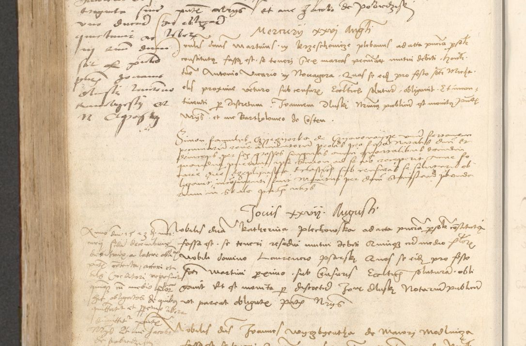 Zdjęcie nr 765 dla obiektu archiwalnego: Acta obligationum coram reverendo patre domino Thoma Rosnowsky canonico et officiali generali Cracoviensi ad annum Domini 1518