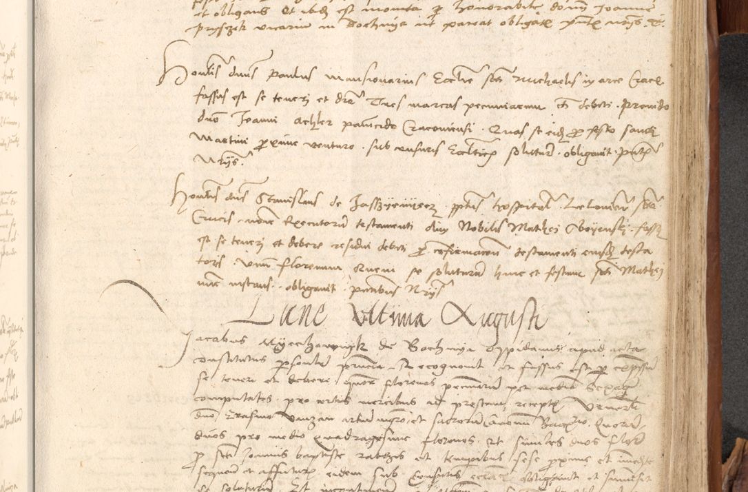 Zdjęcie nr 766 dla obiektu archiwalnego: Acta obligationum coram reverendo patre domino Thoma Rosnowsky canonico et officiali generali Cracoviensi ad annum Domini 1518